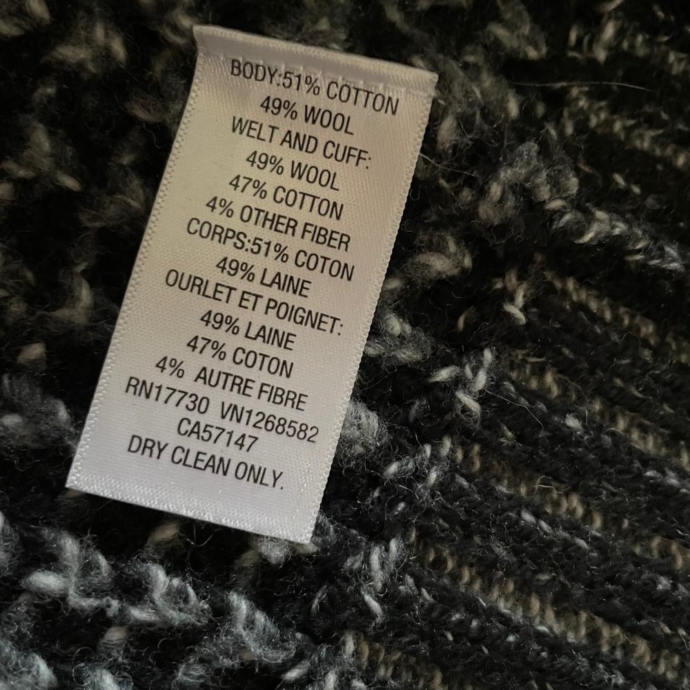 Rag And Bone For Target Black Cardigan Size M - image 5